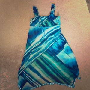 Asymmetrical dress. Only worn once.